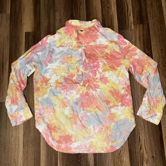O’Neill women’s button up shirt, floral print NWT - Picture 9 of 9